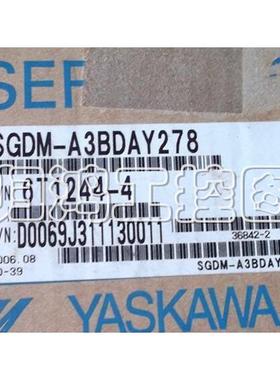 SGDM-A3BDA 安川伺服驱动器 SGDM-A3BDAY278议价