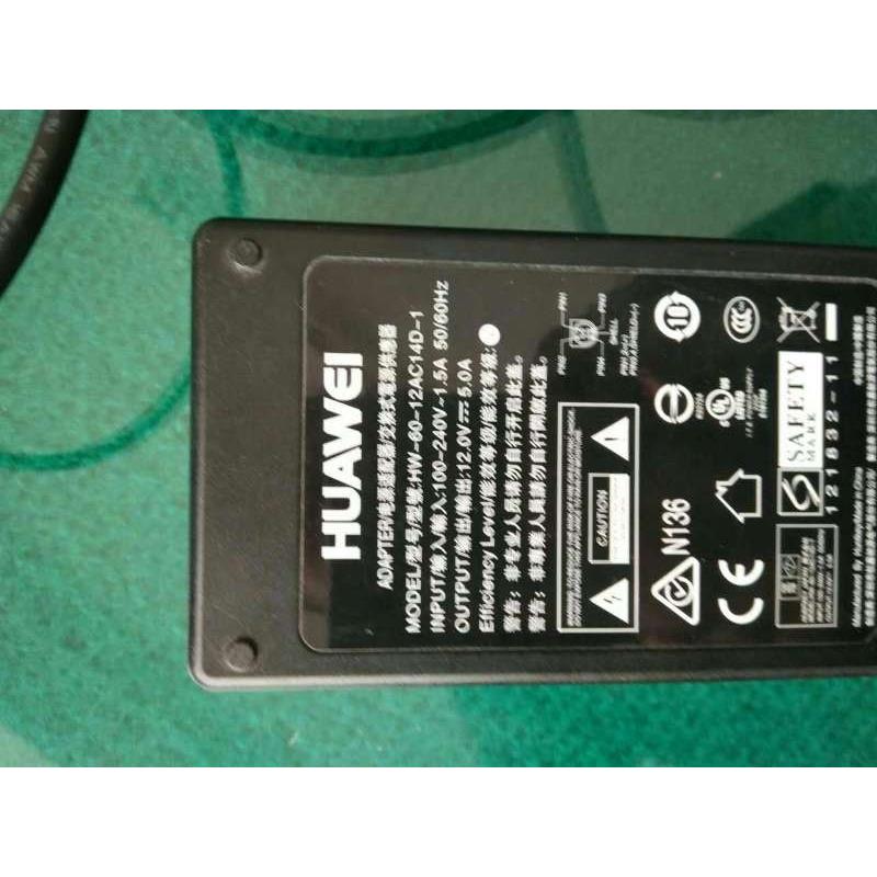 华为VPC600 VPC620 TE30会议摄像头电源适配器HW-60-12AC14D 4针