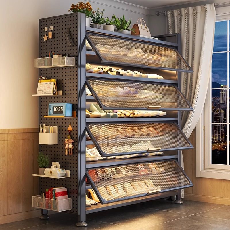 钢制防尘鞋柜家用门口入