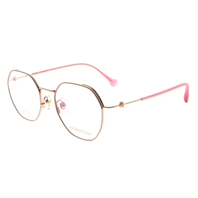 PatrickCox镜框纯钛复古全框