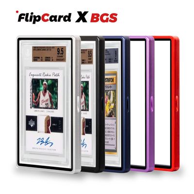 【BGS-厚】35-130PT评级卡保护壳磁吸铝合金宝可梦球星卡双面覆膜