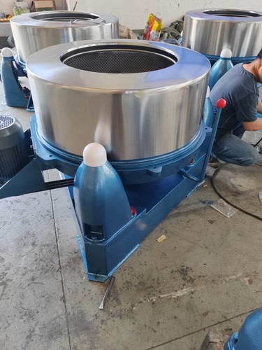 直径800加重型工业脱水机免基础离心机铝屑工业甩干机五金脱油机