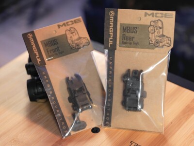 【跃虎模玩】满足版MAGPUL马盖普MBUS GenII 2代尼龙折叠机瞄套装