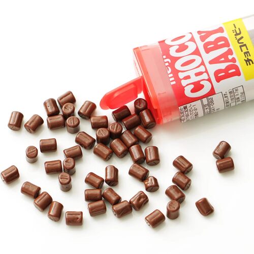 日本进口零食明治ChocoBaby牛奶巧克力豆BB儿童生日礼物休闲食品