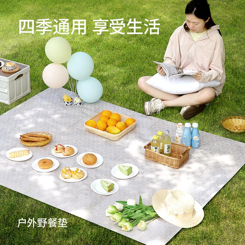 户外野餐垫露营垫布防潮草坪垫图片