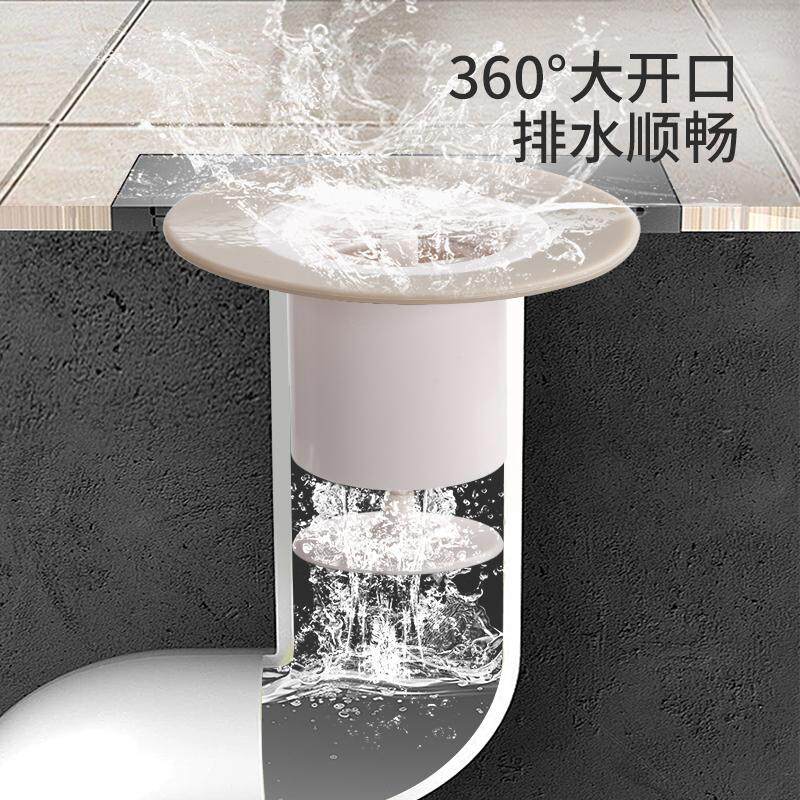 自动开合地漏浴室下水管道过滤网