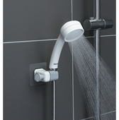 无痕粘钩花洒座 淋蓬头挂钩 花洒座 淋浴头挂钩 韩国花洒收纳架