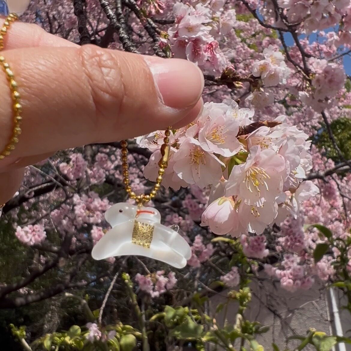 日本正品御守挂件金箔布守摆件可爱挂饰钥匙扣迷你手机挂件包挂件