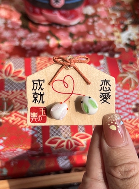 日本正品玻璃摆件财布守冰箱贴二次元潮玩金箔东京限定新年礼物