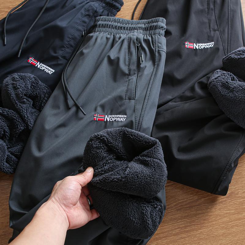 挪威订单户外防风防水保暖棉裤
