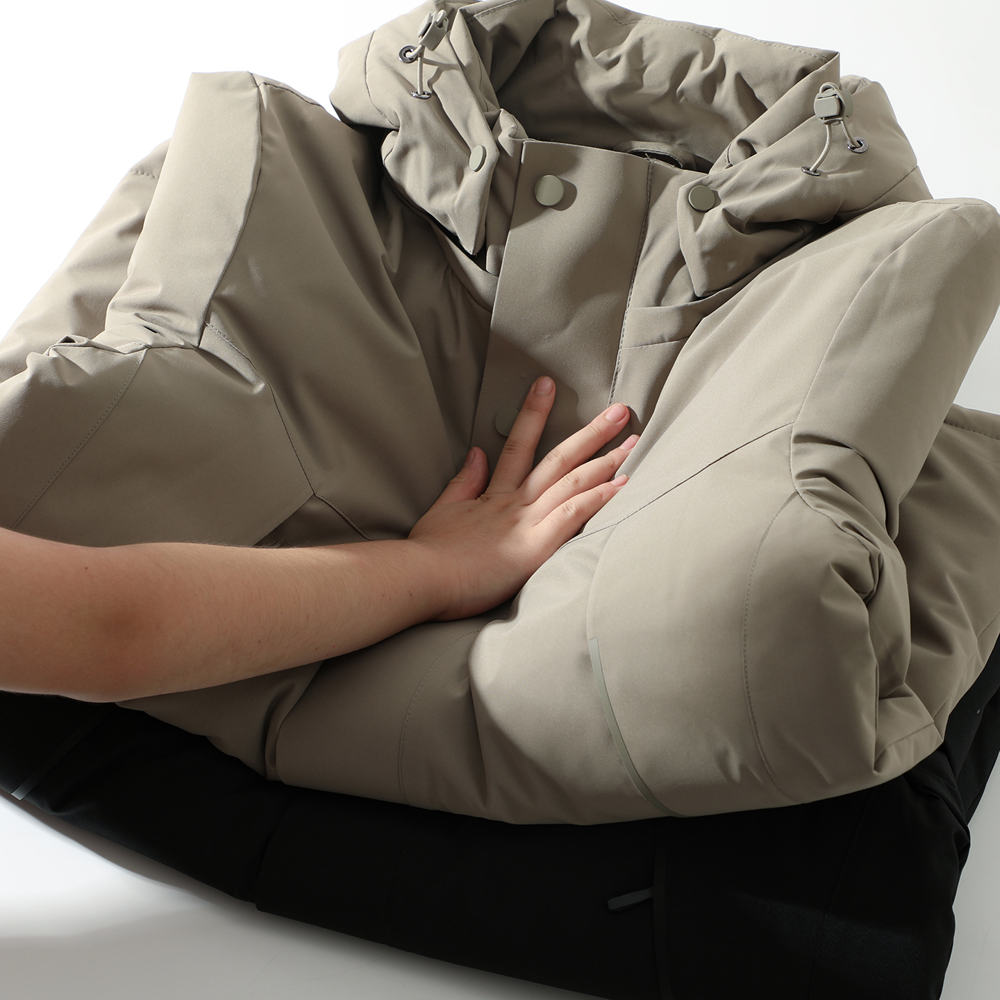 90白鸭绒+石墨烯发热 冬季男士户外防风防水高蓬松保暖休闲羽绒服