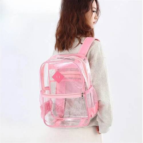 Backpack Waterproof Transparent School Bag Girl Large Capaci