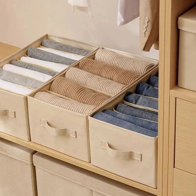Washable Wardrobe Clothes Organizer Foldable Closet Divider