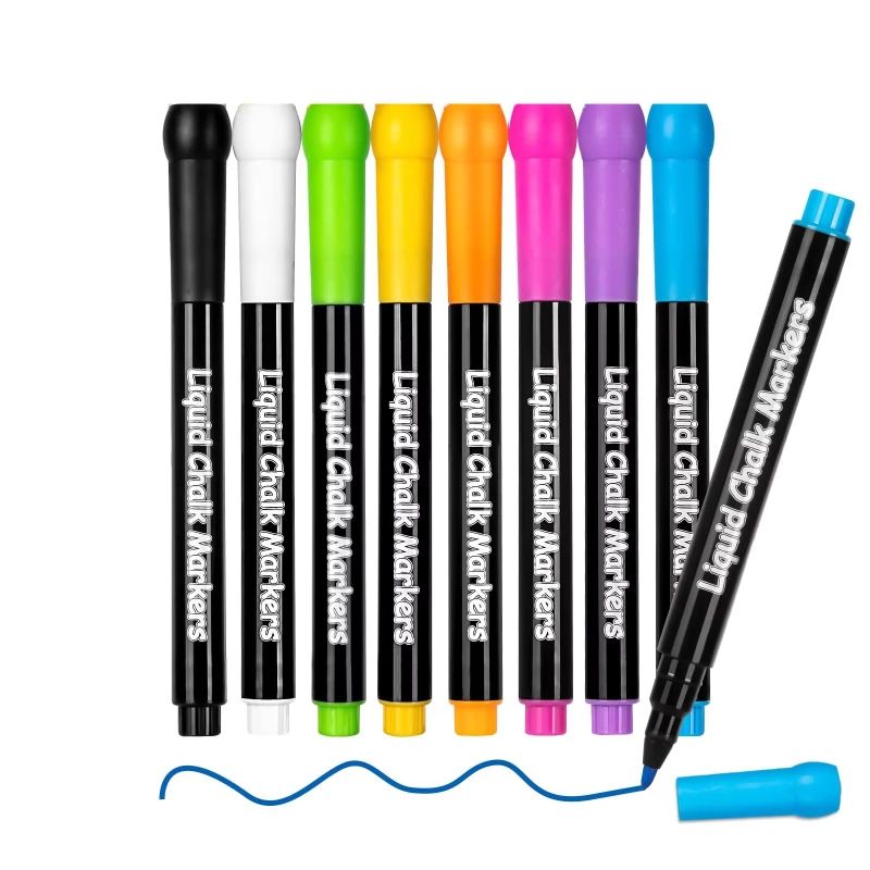 8 Color Magnetic Dry Erase Markers Erasable Whiteboard Marke图片