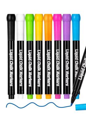 8 Color Magnetic Dry Erase Markers Erasable Whiteboard Marke
