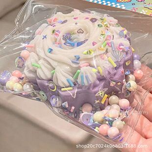Plush Cat?paw Cake Ultra?soft Squishy Stress?reliever Perfec