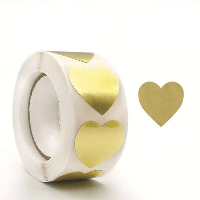 100-500PCS Thank You Stickers New Rolling Merci Stickers for