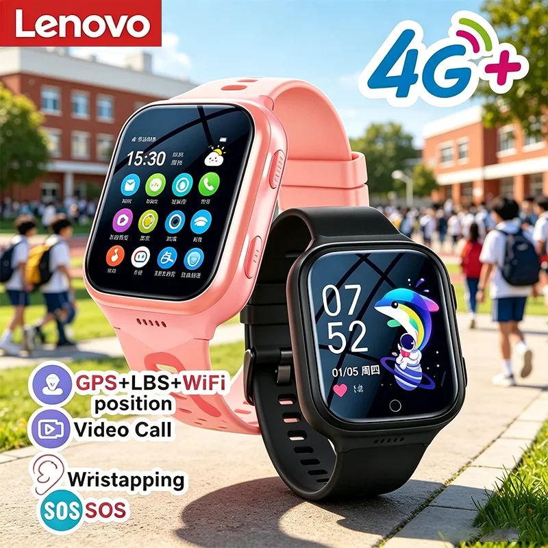 Kids GPS Waterproof Smart Watch 4G Sim Card Call Camera Elec