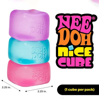 Schylling Needoh Nice Cube -Stress Relief Squishy Toy Sensor