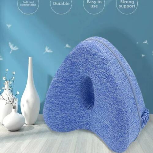 Memory Cotton Leg Pillow Hollow Heart Pregnancy Side Sleeper