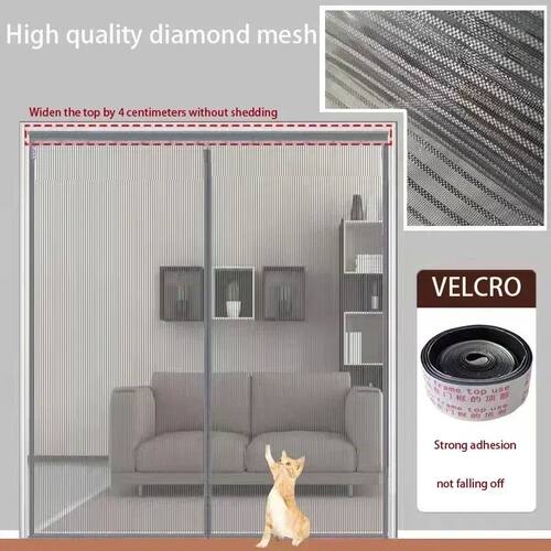 New door curtain mosquito proof magnetic door screen househo