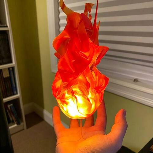 New Halloween decorations: floating fireball hand lanterns p