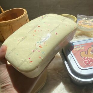 Butter Ice Cream Sticky Box Cake Squishy Toy Slow Rising Fid