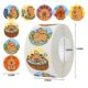 Cartoon Pcs 500 Stickers roll Animal Reward Capybara Cute