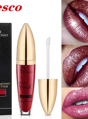 Matte Glitter glasting lip gloss Lipsticks Shiny Tint Makeup