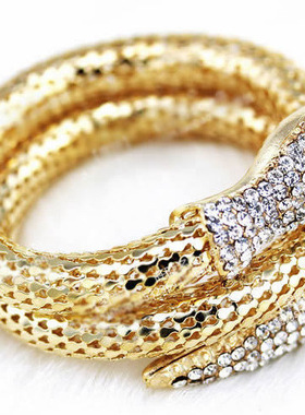 蛇形潮女手链手镯 snake women jewelry hand catenary bracelet