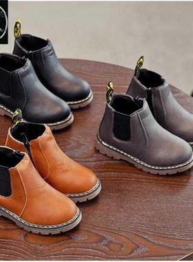 Baby shoes for boys kids girls British vintage Mtin Boots