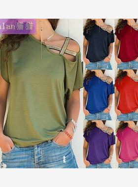 summer t-shirt coat for ladies blouse casual women tops big