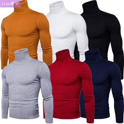 男高领毛衣MenAutumKni