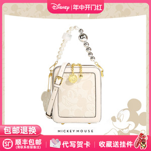 Disney迪士尼正品女包2024春夏款时尚轻奢小众百搭单肩手提包女