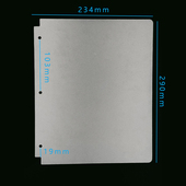 全层覆盖九格9格卡册防压板 卡册防护挡板 磨砂透明 PP材料