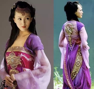 出租仙剑奇侠传三紫萱同款古装唐嫣紫萱高度还原古装影楼写真古装