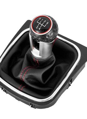 适用于大众高尔夫56MK6捷达汽车换挡手球防尘套套装改装档把配件