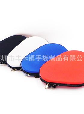 厂家现货 TSP葫芦形兵乓球拍套便携户外运动圆形兵乓球拍包