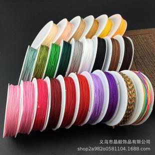 72号玉线0.8MM 手链项链红绳玉线材料编织线10米 diy手工线材