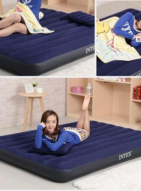 INTEX充气床垫双人家用加高加厚充气垫户外露营床垫方便携带