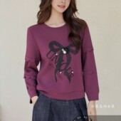 上衣t恤500239 显瘦宽松打底衫 台湾1668道尚遇2025秋冬新时尚 大码