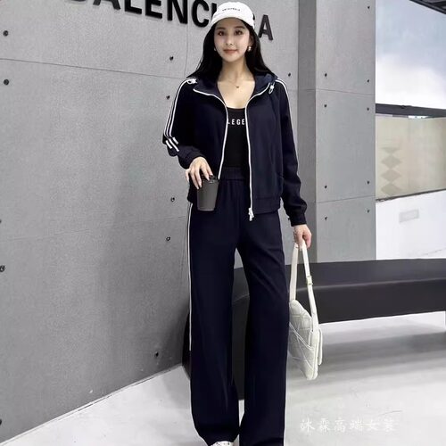 阳龙2025春秋新上衣B24-5209配裤子5213大码显瘦休闲运动两件套装