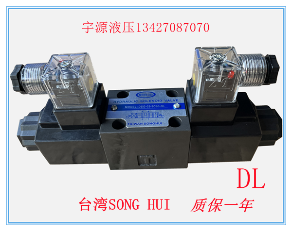 DSG-02-3C60-DL液压电磁阀DSG-02-3C60-LW A220 DC24V台湾SONGHUI