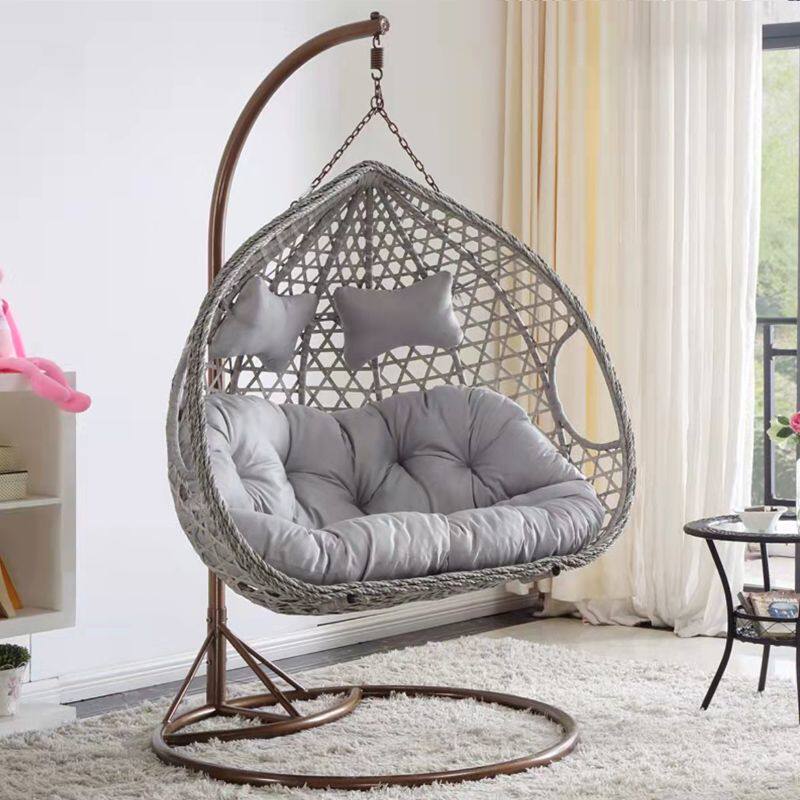 网红吊篮藤椅双人吊椅摇篮吊床阳台秋千摇摇椅室内懒人椅鸟巢户外