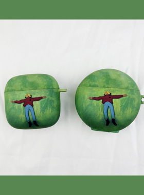 适用华为freebudspro4耳机保护套卡通超薄7i蓝牙6i防摔4e硅胶se2躺平5至臻版freeclip式耳夹pro5华为耳机壳5i