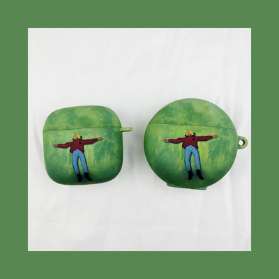 适用华为freebudspro4耳机保护套卡通超薄7i蓝牙6i防摔4e硅胶se2躺平5至臻版freeclip式耳夹pro5华为耳机壳5i