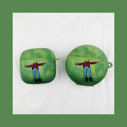 适用华为freebudspro4耳机保护套卡通超薄7i蓝牙6i防摔4e硅胶se2躺平5至臻版freeclip式耳夹pro5华为耳机壳5i