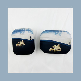 适用airpods4保护套苹果耳机壳第四代二代pro蓝牙airpod4主动降噪ipods3男生带挂绳外壳三四代airpodspro2盒