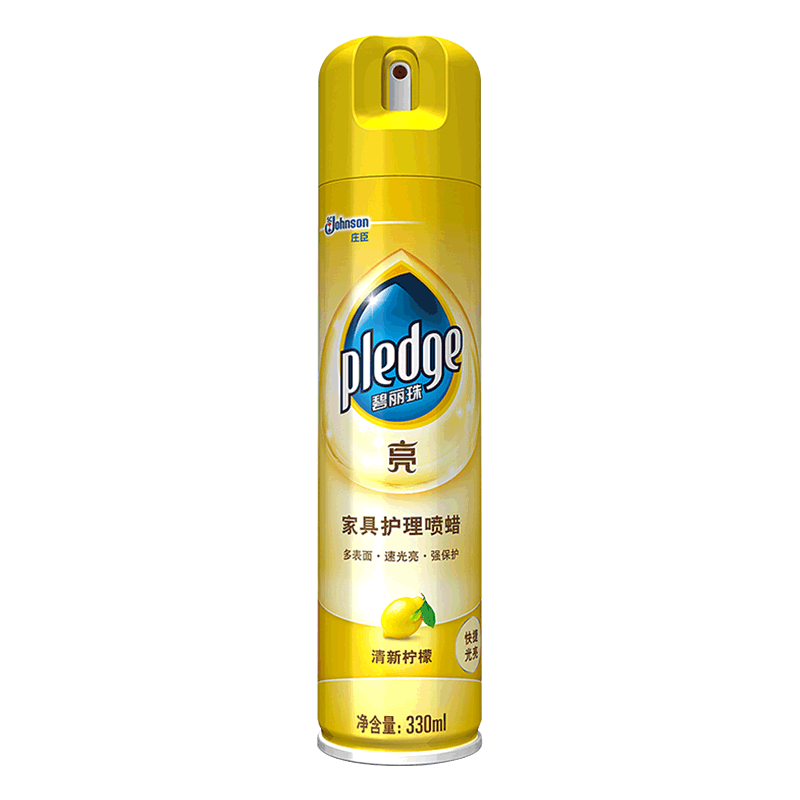 碧丽珠家具护理喷蜡330ml大瓶