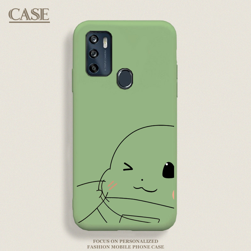 适用于中兴V2021手机壳8012N可爱卡通BLADE 20磨砂防摔软胶保护套